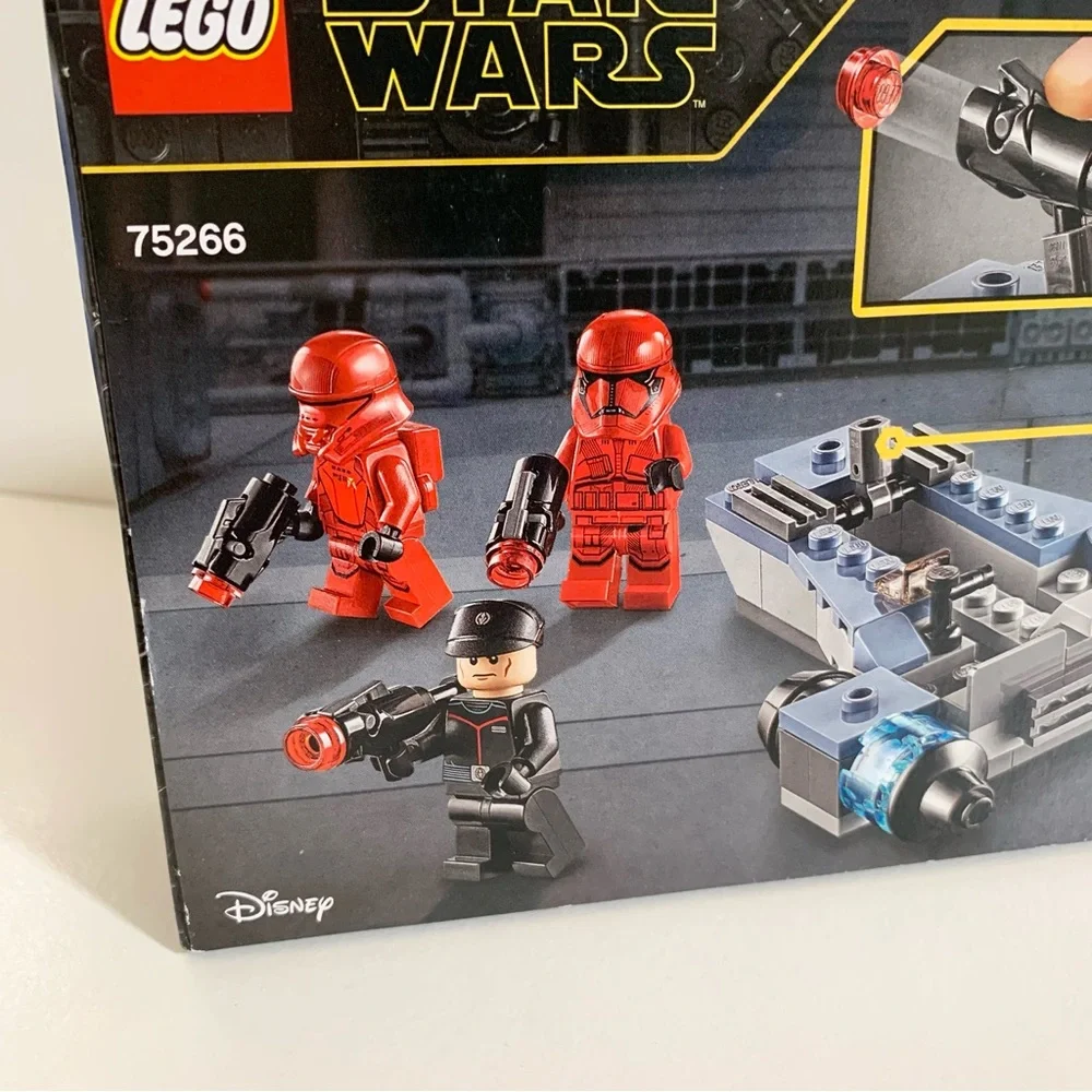 Lego Star Wars 4 minifigures and ship pack